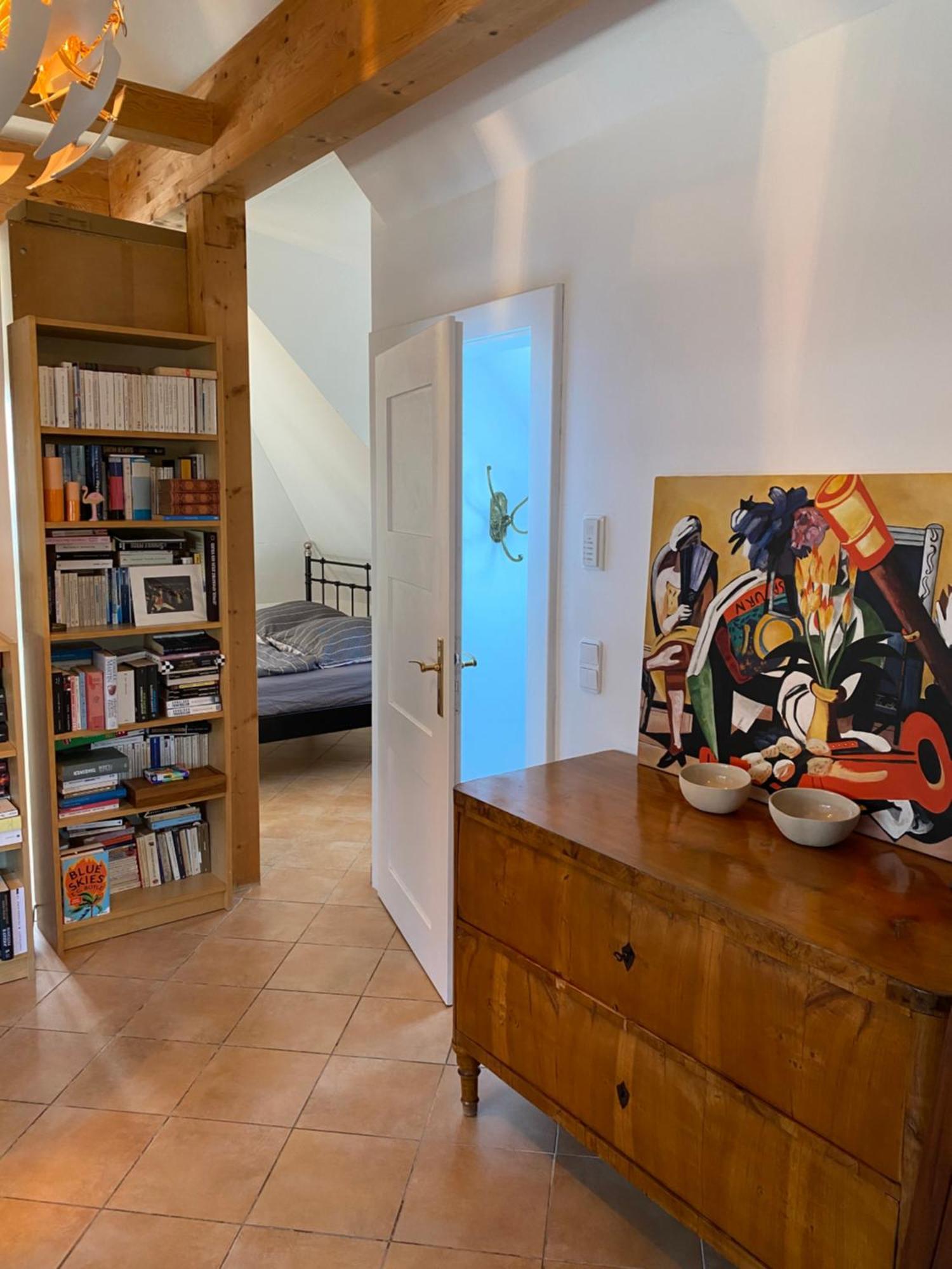 Helle Und Ruhige Dachgeschosswohnung München Exteriör bild